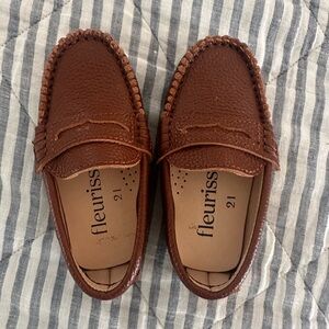 Fleurisse Kids Brown Loafers